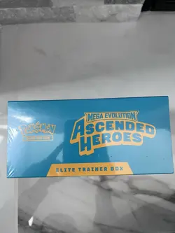 Ascended Hero’s Mega Evolution Elite Trainer Box New Sealed Pokemon TCG - Image 2