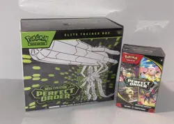 Pokemon TCG Perfect Order ETB & Booster Bundle Lot NEW SEALED - Image 1