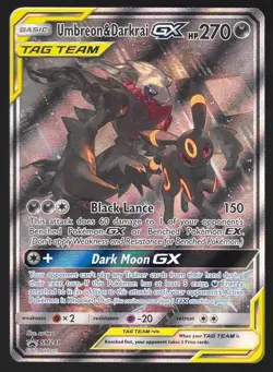 2020 Pokemon Umbreon & Darkrai GX #SM241 NM - Image 1