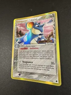 Pokemon Nidoqueen Delta Species 7/101 Dragon Frontiers ReverseHolo Stamped LP-NM - Image 5