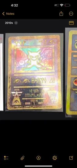 Ancient Mew 1 Miscellaneous Cards & Products Holo - Image 1