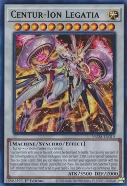 Centur-Ion Legatia - 1st Edition Valiant Smashers NM YuGiOh - Image 1