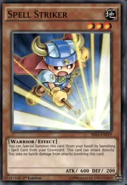 Spell Striker 1st Ed Common SR03-EN019 Yu-Gi-Oh! - Image 1