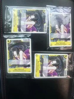 One Piece TCG Boa Hancock & Luffy Sealed Promo P-115 OP15 Release Event(Playset) - Image 1