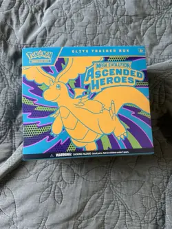 x3 Pokemon - Mega Evolution - Ascended Heroes Elite Trainer Box ETB (3 BOXES) - Image 2
