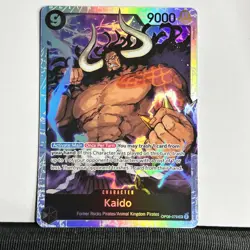 ONE PIECE CCG card: Kaido op08-079 SR, foil, 1st edition English, Nijihayashi - Image 1