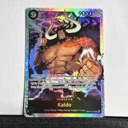 ONE PIECE CCG card: Kaido op08-079 SR, foil, 1st edition English, Nijihayashi - Image 5