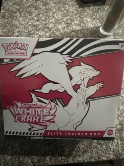 Pokemon Scarlet & Violet White Flare Elite Trainer Box SEALED ETB Card Cards - Image 1