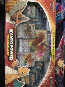 Pokemon Kanto Power Dragonite-EX Collection 10 Booster Packs, 2 Promo Cards - Image 2