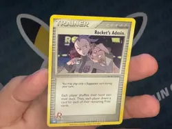 Rocket's Admin - 026/034 - CLV Pokemon Trading Card Game Classic - Image 2