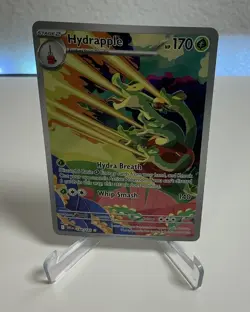 Hydrapple 188/182 Holo Illustration Rare Destined Rivals Pokemon Card - Image 1