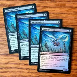 MTG 4x Starscape Cleric x4 NM - 1 FOIL - Bloomburrow, English - Image 1