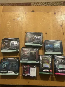 Magic: The Gathering Commander Deck Lot - Image 1