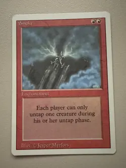 Smoke - MTG - REVISED (3rd) - ENGLISCH - ©1994 NM/M extra rare - Image 1