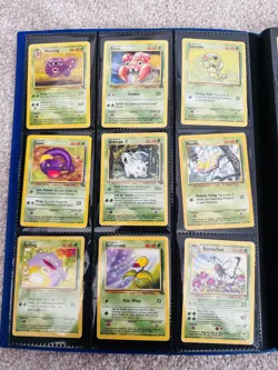 250+ Vintage Pokemon Cards Bundle/Binder Collection TCG WOTC Holos, Rares - Image 2