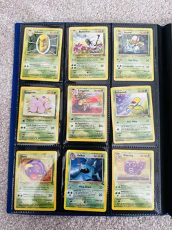 250+ Vintage Pokemon Cards Bundle/Binder Collection TCG WOTC Holos, Rares - Image 3