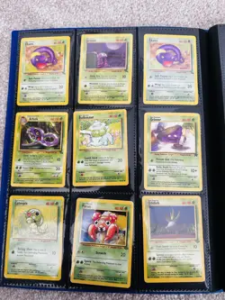 250+ Vintage Pokemon Cards Bundle/Binder Collection TCG WOTC Holos, Rares - Image 4