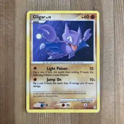Gligar - 94/146 - (Damaged) Common Legends Awakened Pokemon Card - Image 1