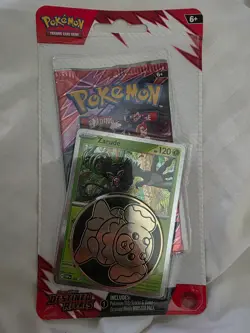 Pokemon TCG Destined Rivals Single Pack Blister Zarude & Evee Sealed - Image 2
