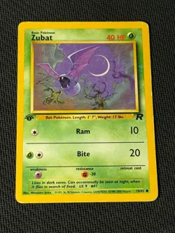 Zubat 70/82 - 1st Edition - Pokemon Team Rocket - Image 1