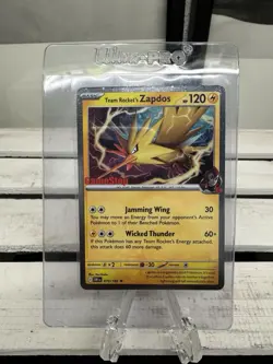 Team Rocket’s Zapdos 070/182 GameStop Promo Destined Rivals SEALED Pokemon - NM - Image 1