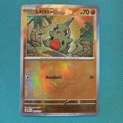 LARVITAR 047/131 Master Ball PRISMATIC EVOLUTIONS Pokemon TCG - Image 1