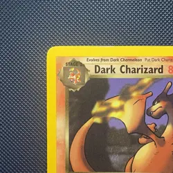 Pokemon Vintage Non-Holo Rare Dark Charizard 21/82 Team Rocket WotC 2000 - Image 2
