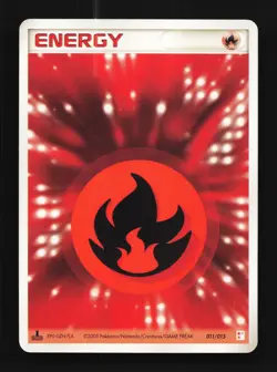 Fire Energy 011/015 LP Torchic Quarter Deck Japanese Pokemon Card TCG - Image 1