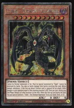 Yubel - Terror Incarnate - RA03-EN190 - Platinum Secret Rare - Yugioh - Image 1