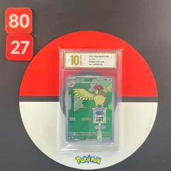 Pidgeotto Pokemon S-Chinese Prize Turn CSV4C 137/129 Grade10 - Image 1