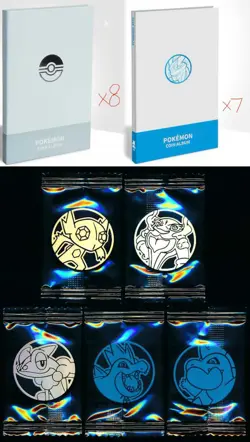 Coin Album and Coins Pokemon - Image 1