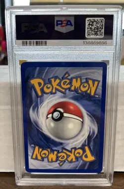 Sabrina's Gengar #14 Pokemon Gym Heroes PSA 9 HOLO SWIRL - Image 2