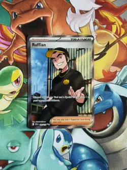 Ruffian 181/159 Pokemon S&V Journey Together Trainer Ultra Rare English NM - Image 1