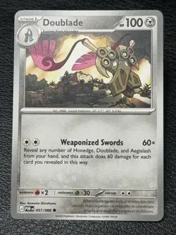 Honedge 056 + Doublade 057 + Aegislash 058/088 - Pokemon TCG: Perfect Order NM - Image 3