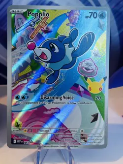 English Pokemon Mega Evolution Promos 30th Anniversary Popplio 045 UK seller MNM - Image 2