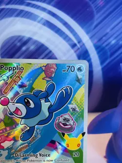 English Pokemon Mega Evolution Promos 30th Anniversary Popplio 045 UK seller MNM - Image 5