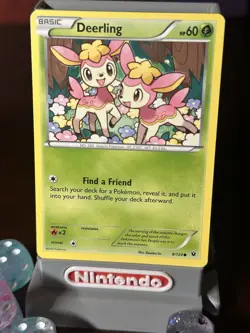 Pokemon TCG Sawsbuck 16/98 And Deerling 8/124 - Image 4