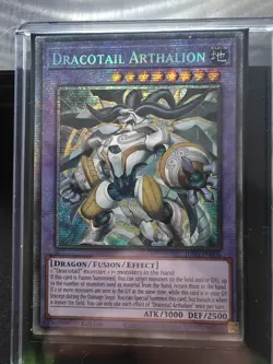 Yu-gi-oh Dracotail Arthalion [Starlight Rare] 1st Edition JUSH-EN006 NM - Image 1