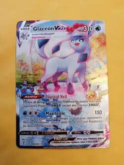 Pokemon TCG Glaceon Vmax - 209/203 Evolving Skies Alternate Art NM - Image 1
