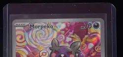 Pokemon TCG Morpeko 206/182 Sv04: Paradox Rift Holo - Image 2