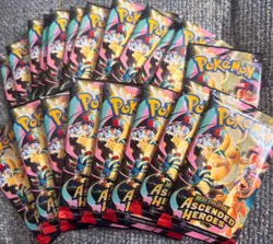 Lot of 20x Pokemon Ascended Heroes Booster Packs - **NEW FACTORY SEALED** - Image 1