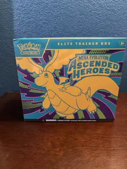 Pokemon TCG Ascended Heroes Elite Trainer Box ETB Brand New Factory Sealed! - Image 1
