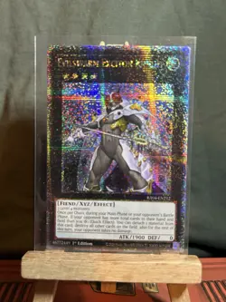 Evilswarm Exciton Knight (Quarter Century Secret Rare) RA04-EN212 - Image 1