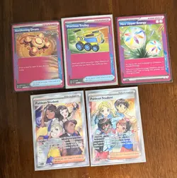 Neo Upper Energy ACE SPEC Rare Full Art Lot Pokemon NM Mint Sleeved Lot Of 5 - Image 2
