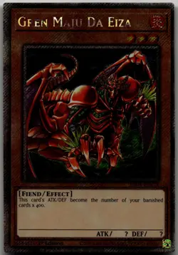 Gren Maju Da Eiza (Platinum Secret Rare) Platinum Secret Rare Quarter Century St - Image 1