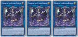x3 Moon Of The Closed Heaven INFO-EN098 Common 1st Edition Yu-Gi-Oh! TCG - Image 1