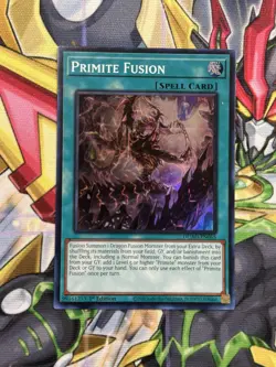 Yugioh Primite Fusion Super Rare DUAD - Image 1