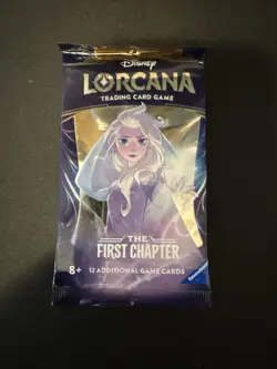 Disney Lorcana Trading Card Game The First Chapter Booster Pack - 12 Cards 4050368981714 - Image 1