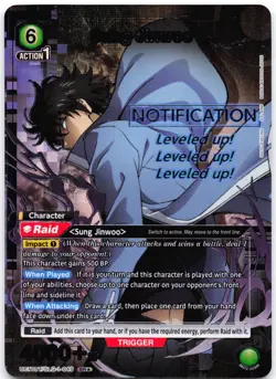 Sung Jinwoo SR* UE17BT/SLG-1-049 Union Arena: Solo Leveling - Image 1