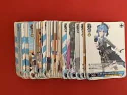 1 Foil SR Weiss Schwarz JP Hololive 50 Card Lot Near Mint Bulk Assorted - Image 1